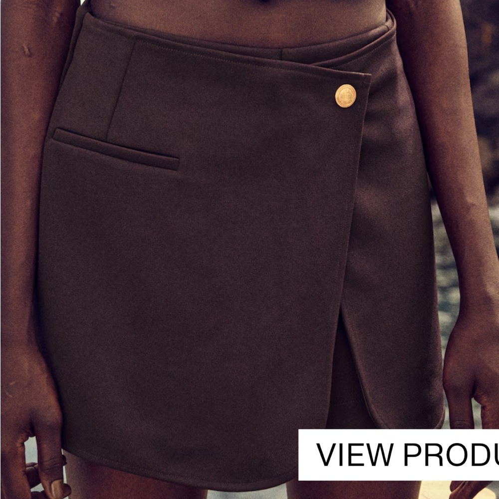 Chic Brown Skort